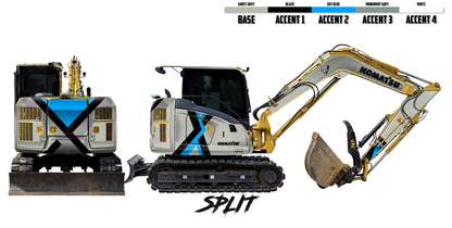 Komatsu PC88MR Wrap Kits