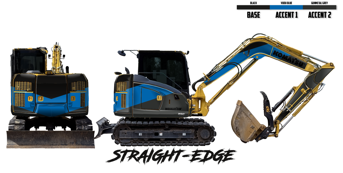 Komatsu PC88MR Wrap Kits