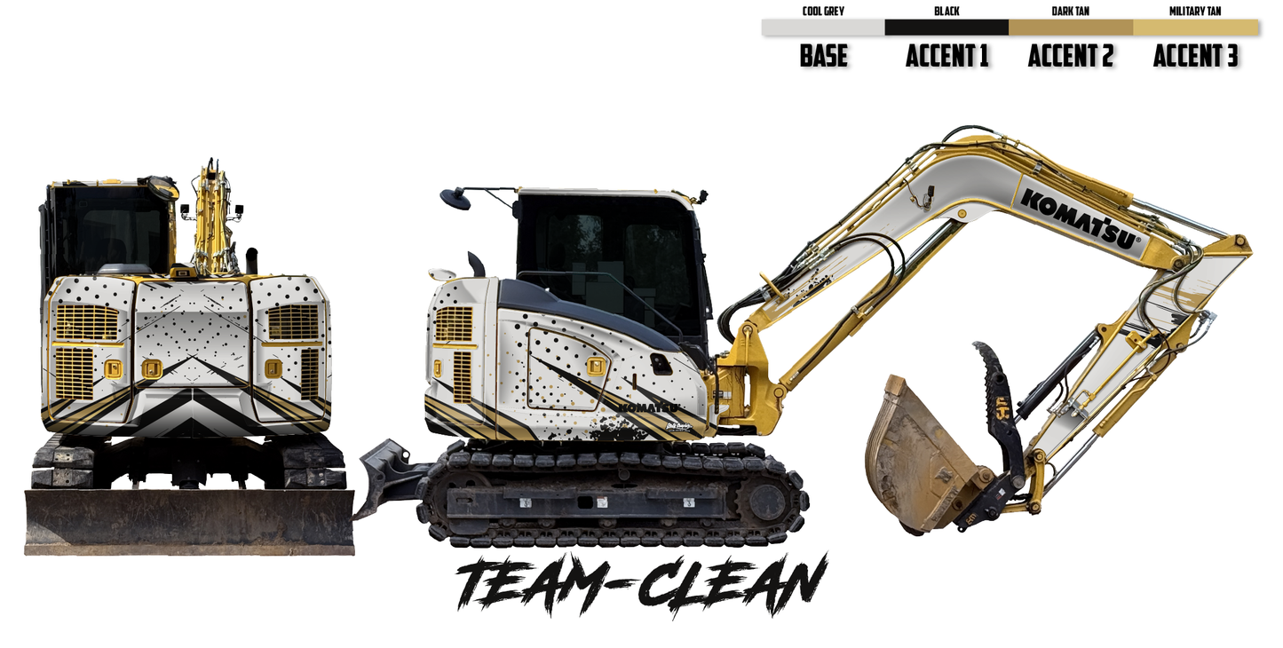 Komatsu PC88MR Wrap Kits