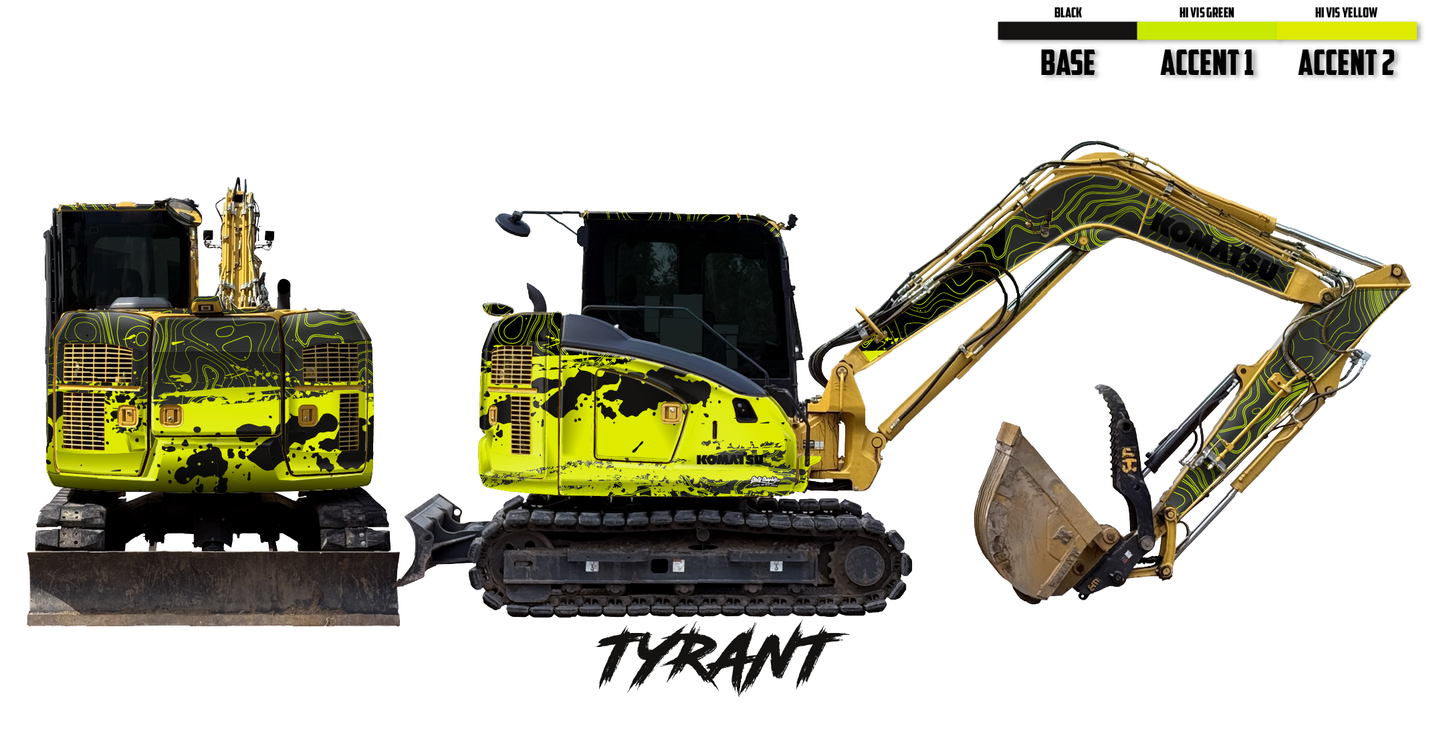 Komatsu PC88MR Wrap Kits