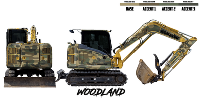 Komatsu PC88MR Wrap Kits