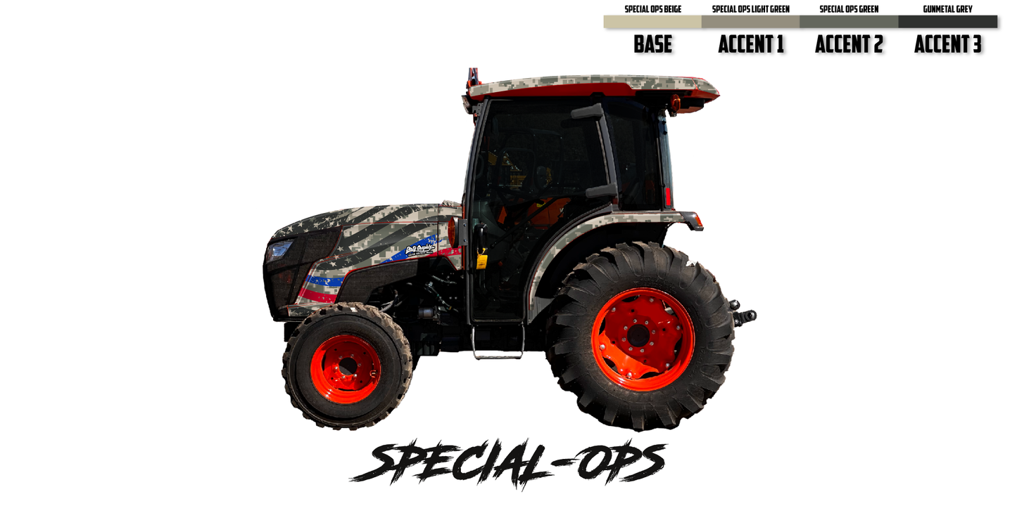 Kubota MX6000 Wrap Kits