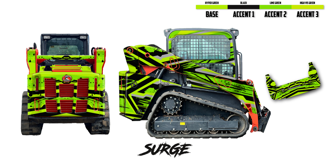 Kubota SVL75-2 Wrap Kits – Dirty Graphix