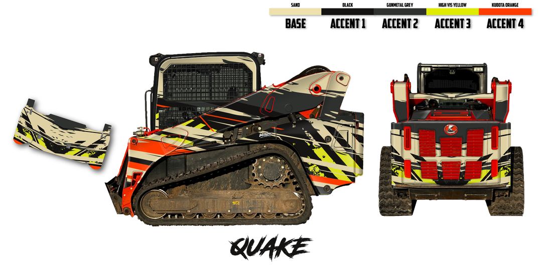 Kubota SVL97-2 Wrap Kits – Dirty Graphix