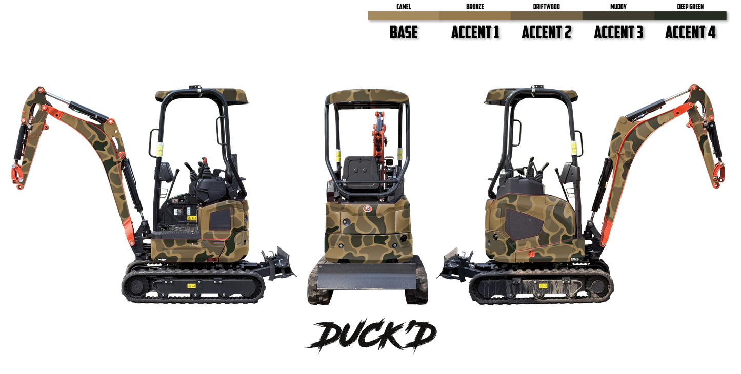 Kubota U17-5 Wrap Kits