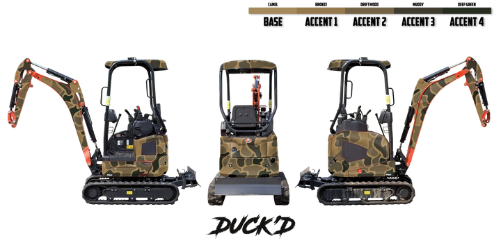 Kubota U17-5 Wrap Kits