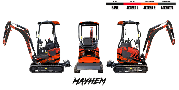 Kubota U17-5 Wrap Kits