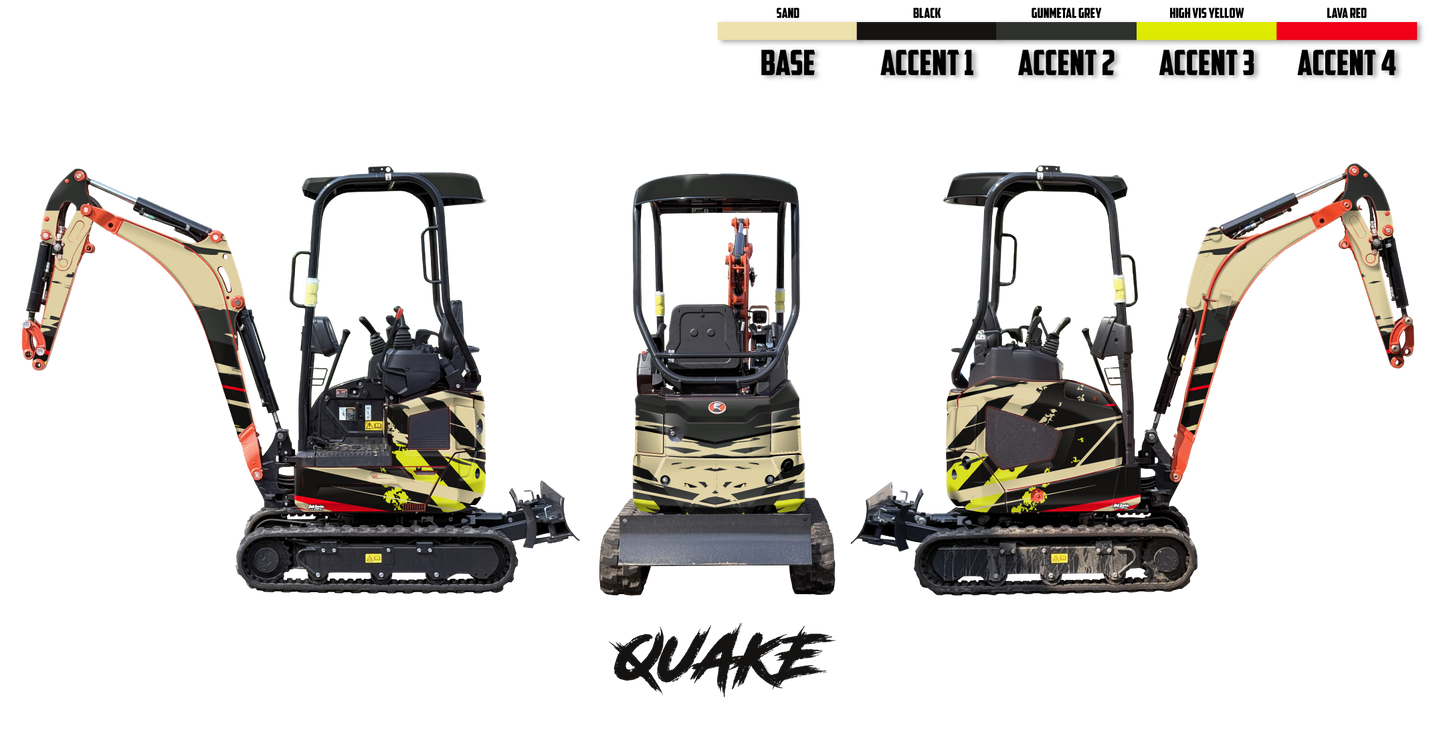 Kubota U17-5 Wrap Kits