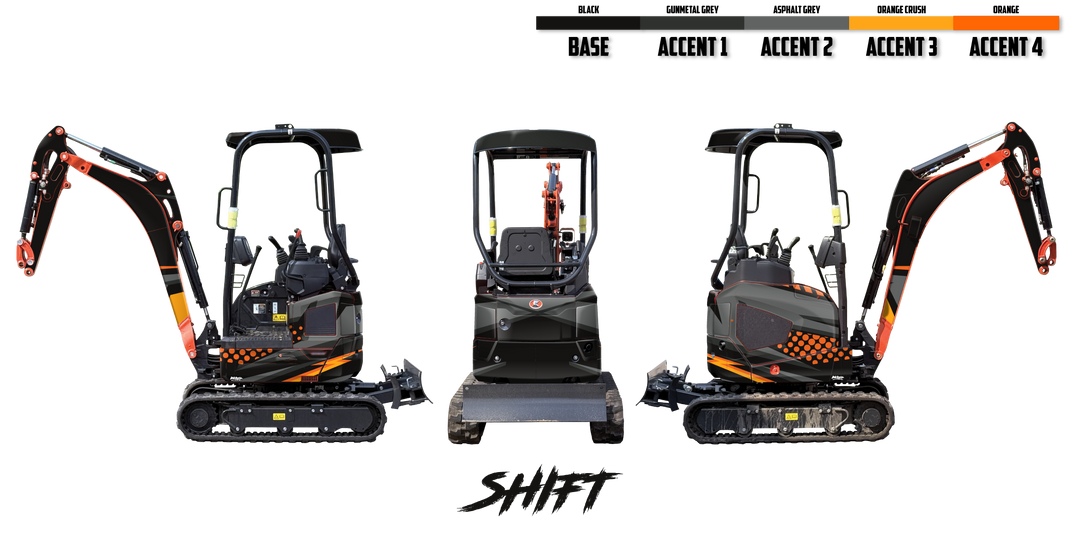 Kubota U17-5 Wrap Kits