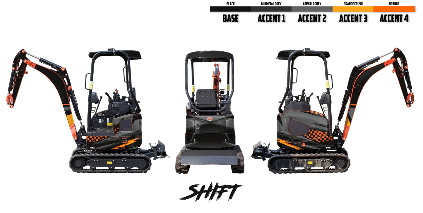 Kubota U17-5 Wrap Kits
