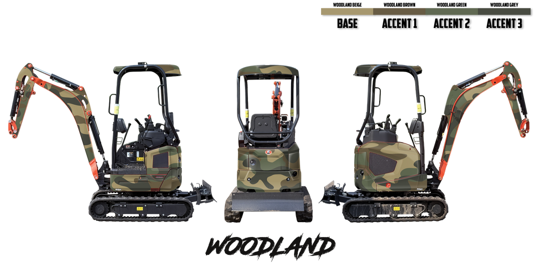 Kubota U17-5 Wrap Kits