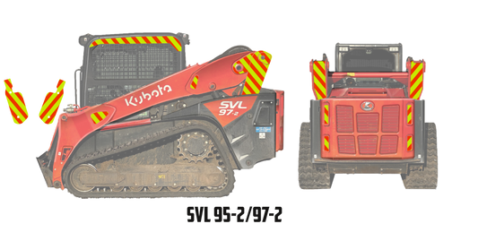 Kubota Skid/CTL Reflective Kits