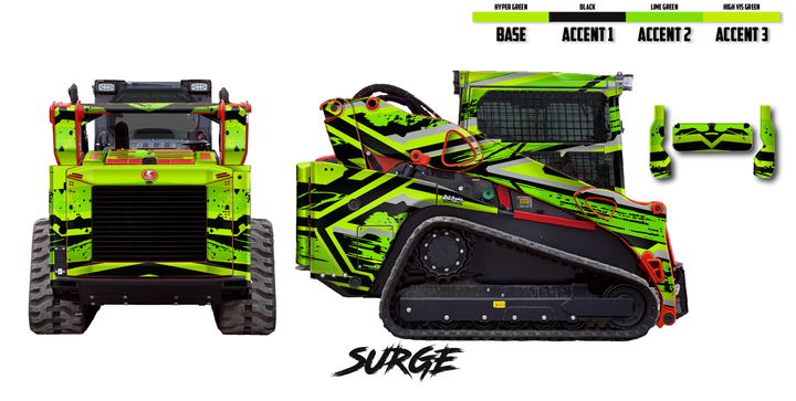 Kubota SVL110-3 Wrap Kits