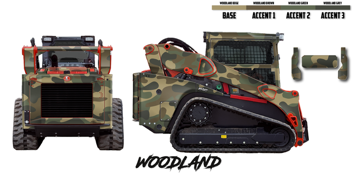 Kubota SVL110-3 Wrap Kits
