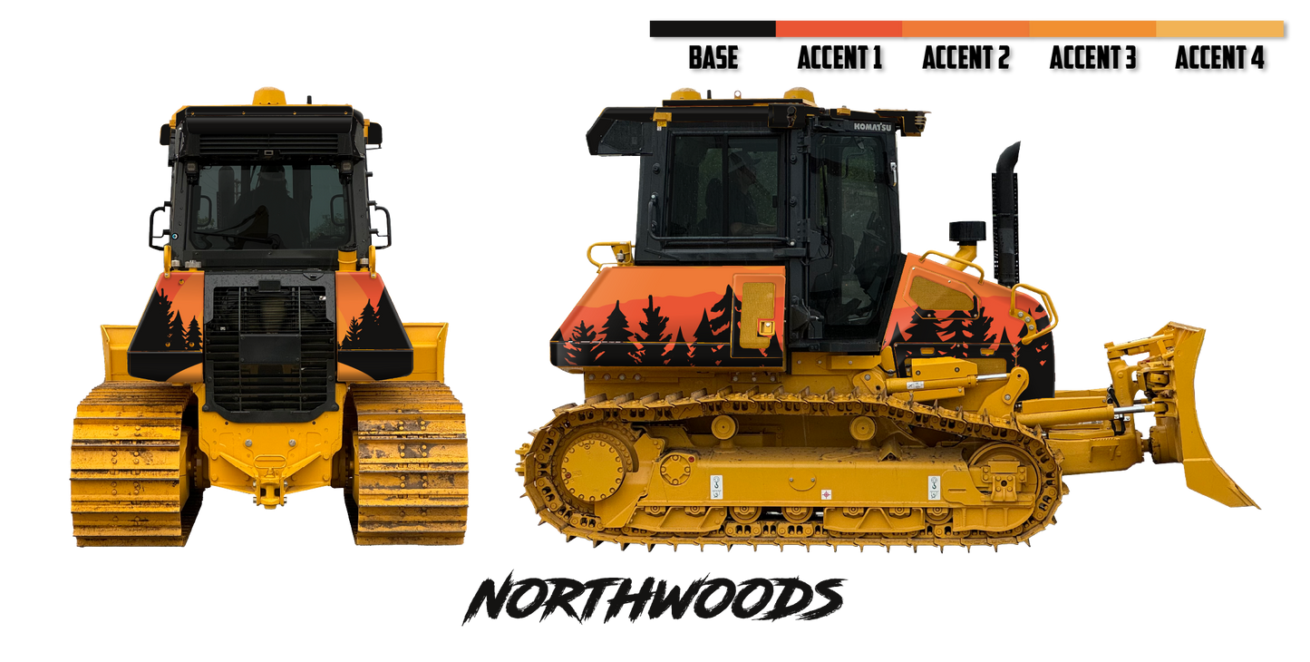 Komatsu D51PXi Wrap Kits