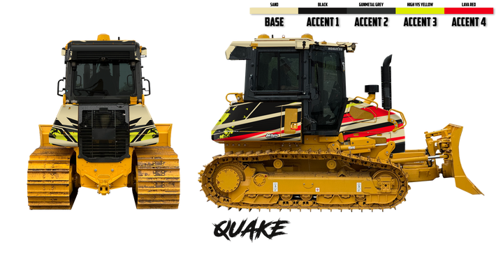 Komatsu D51PXi Wrap Kits