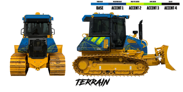 Komatsu D51PXi Wrap Kits
