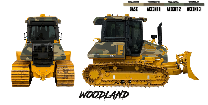 Komatsu D51PXi Wrap Kits