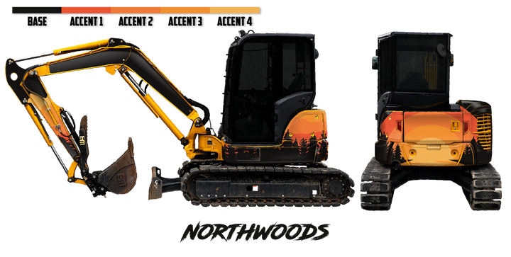 Komatsu PC45MR-5 Wrap Kits