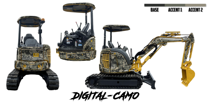 Komatsu PC30MR-5 Wrap Kits