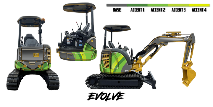 Komatsu PC30MR-5 Wrap Kits