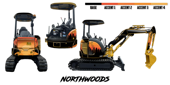 Komatsu PC30MR-5 Wrap Kits