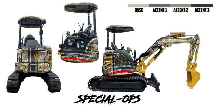 Komatsu PC30MR-5 Wrap Kits