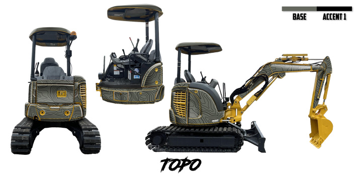 Komatsu PC30MR-5 Wrap Kits