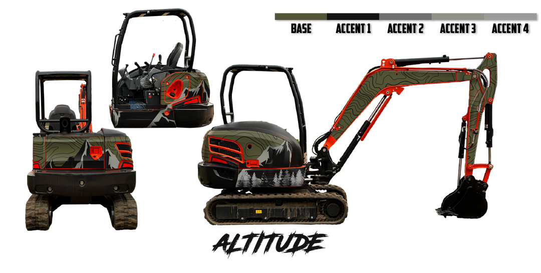 Kubota KX040-4 Wrap Kits