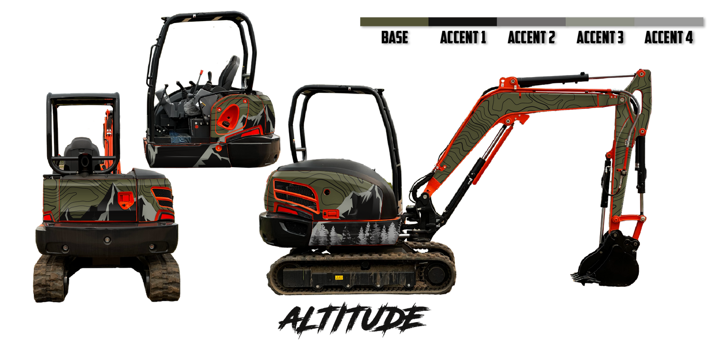 Kubota KX040-4 Wrap Kits