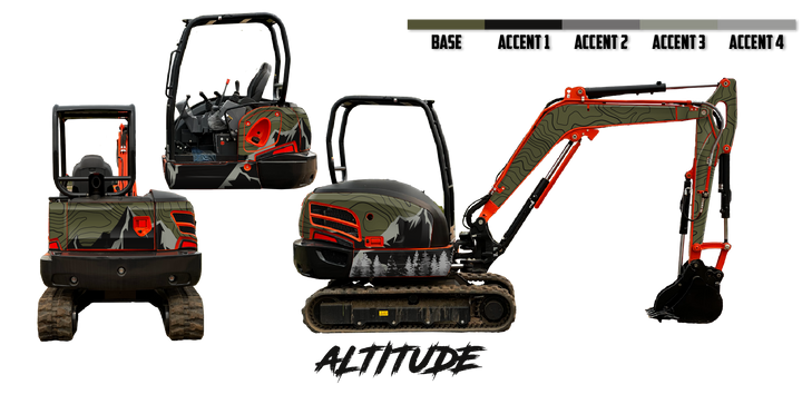 Kubota KX040-4 Wrap Kits
