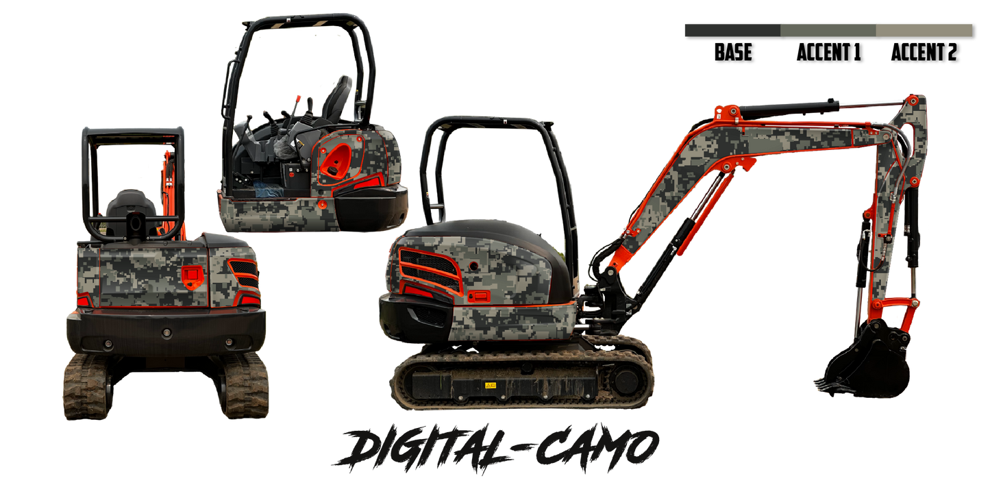 Kubota KX040-4 Wrap Kits