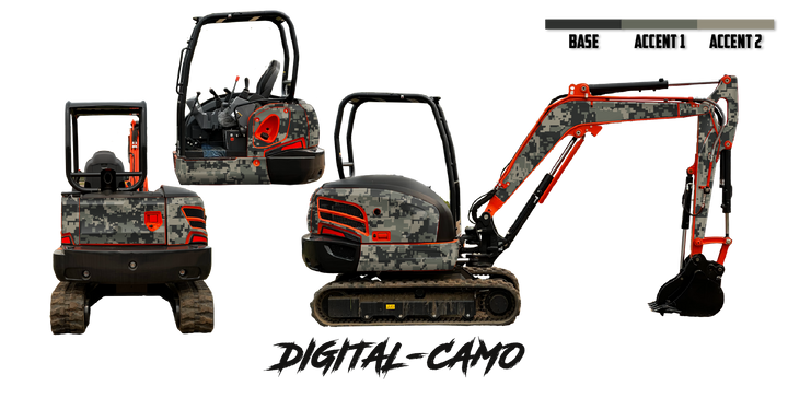 Kubota KX040-4 Wrap Kits