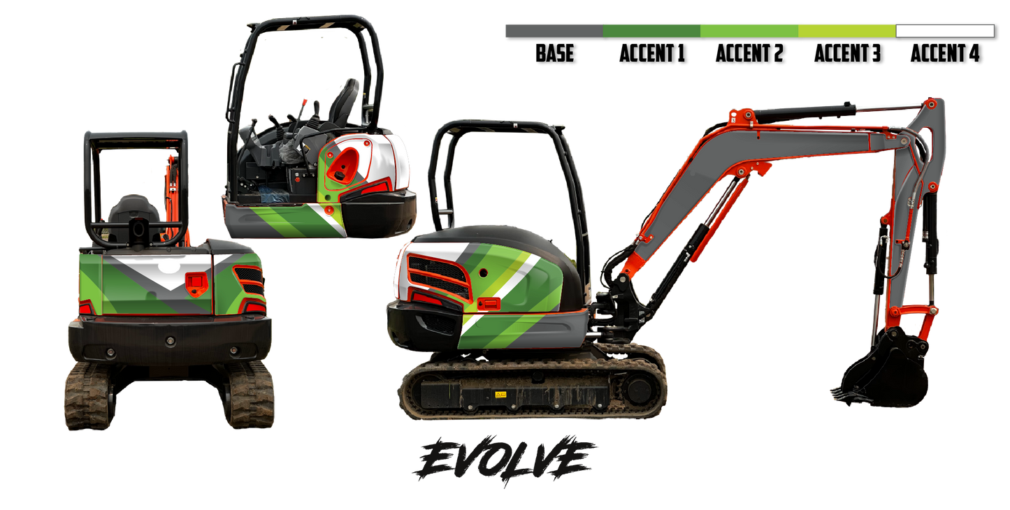 Kubota KX040-4 Wrap Kits