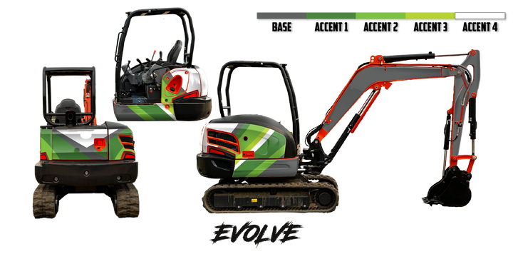 Kubota KX040-4 Wrap Kits