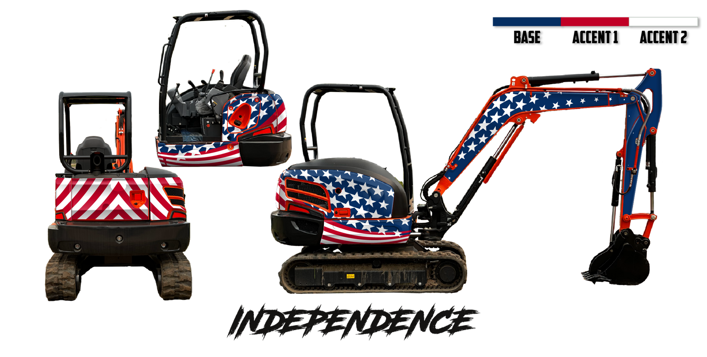 Kubota KX040-4 Wrap Kits