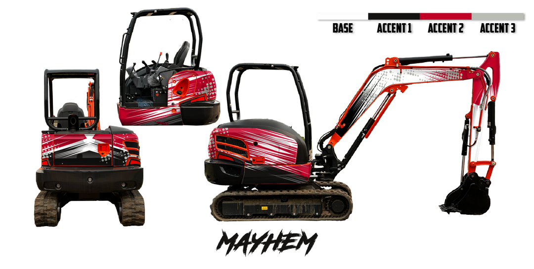 Kubota KX040-4 Wrap Kits