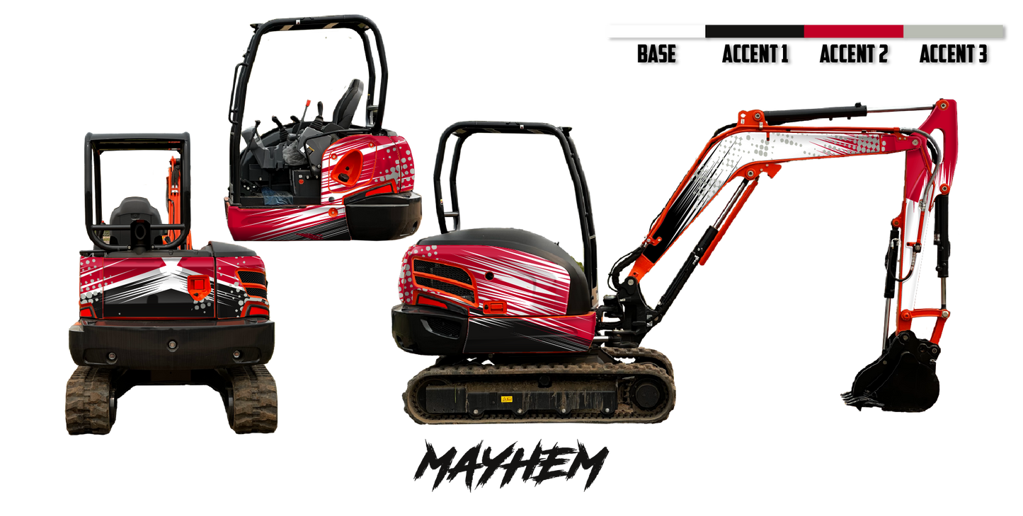 Kubota KX040-4 Wrap Kits