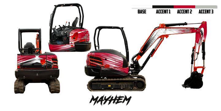 Kubota KX040-4 Wrap Kits