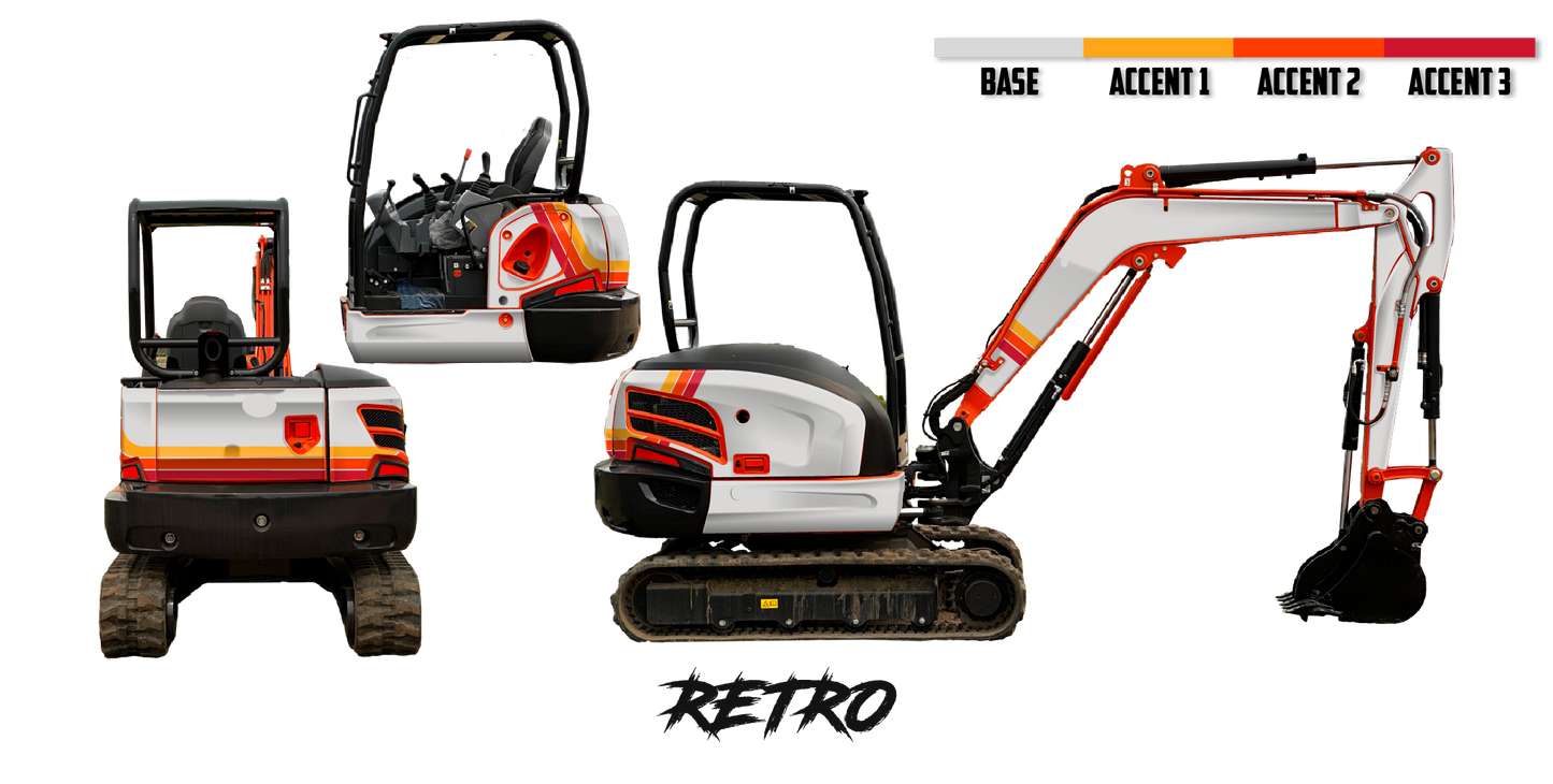 Kubota KX040-4 Wrap Kits