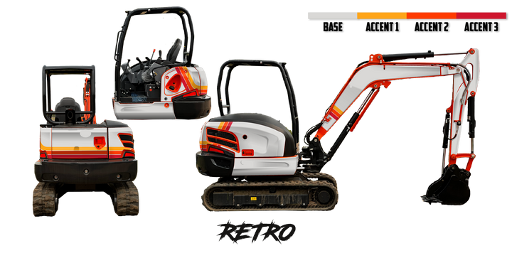 Kubota KX040-4 Wrap Kits
