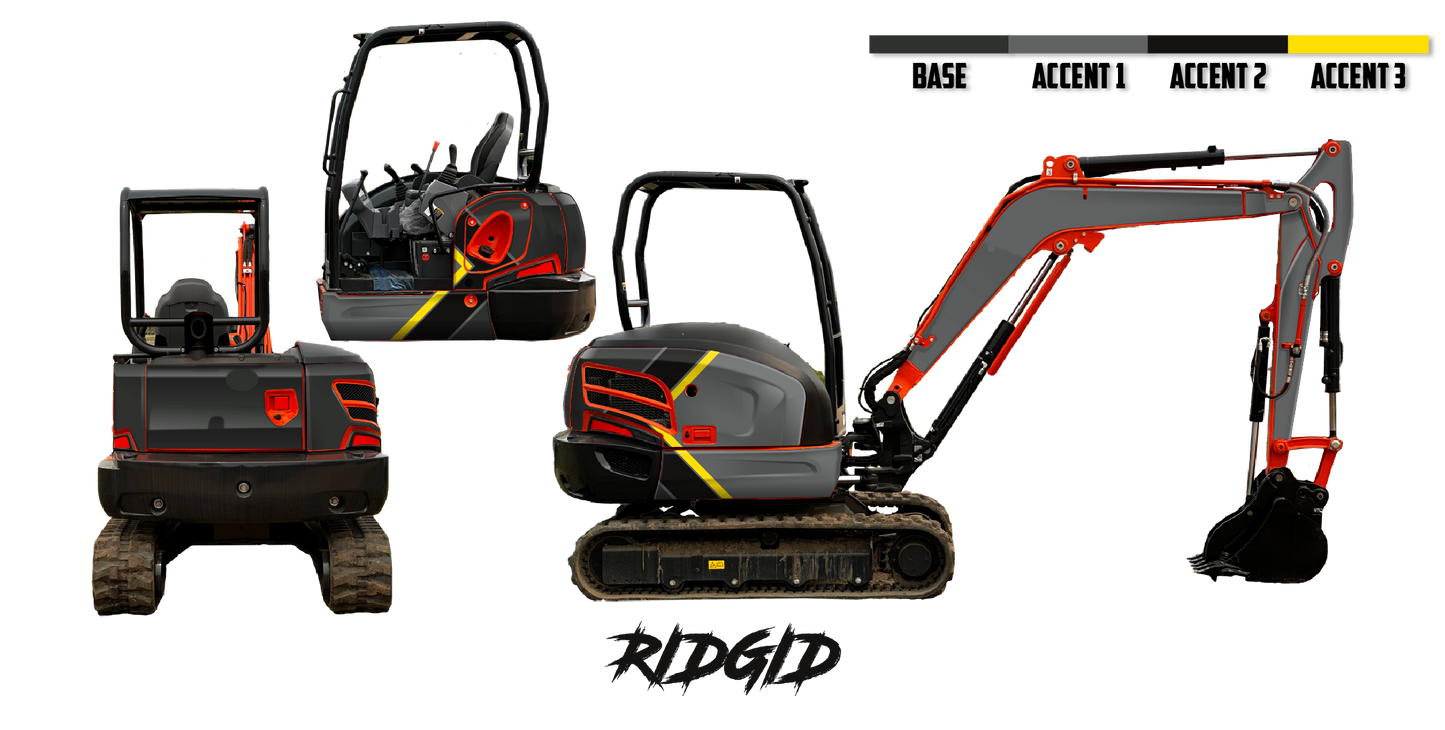 Kubota KX040-4 Wrap Kits