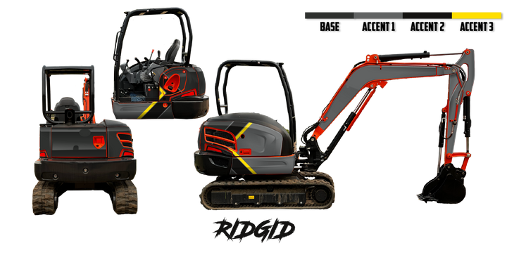 Kubota KX040-4 Wrap Kits