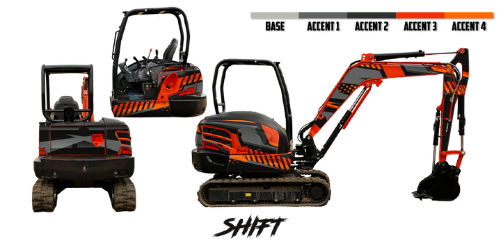 Kubota KX040-4 Wrap Kits