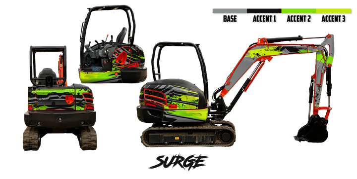 Kubota KX040-4 Wrap Kits