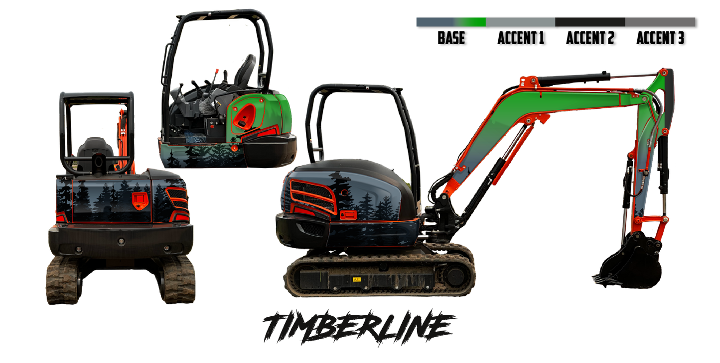 Kubota KX040-4 Wrap Kits