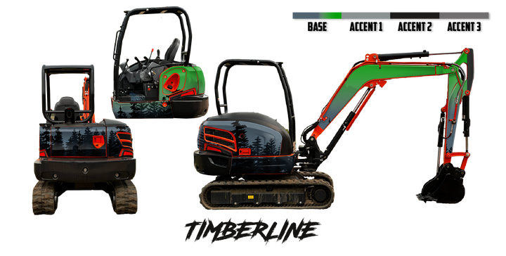 Kubota KX040-4 Wrap Kits