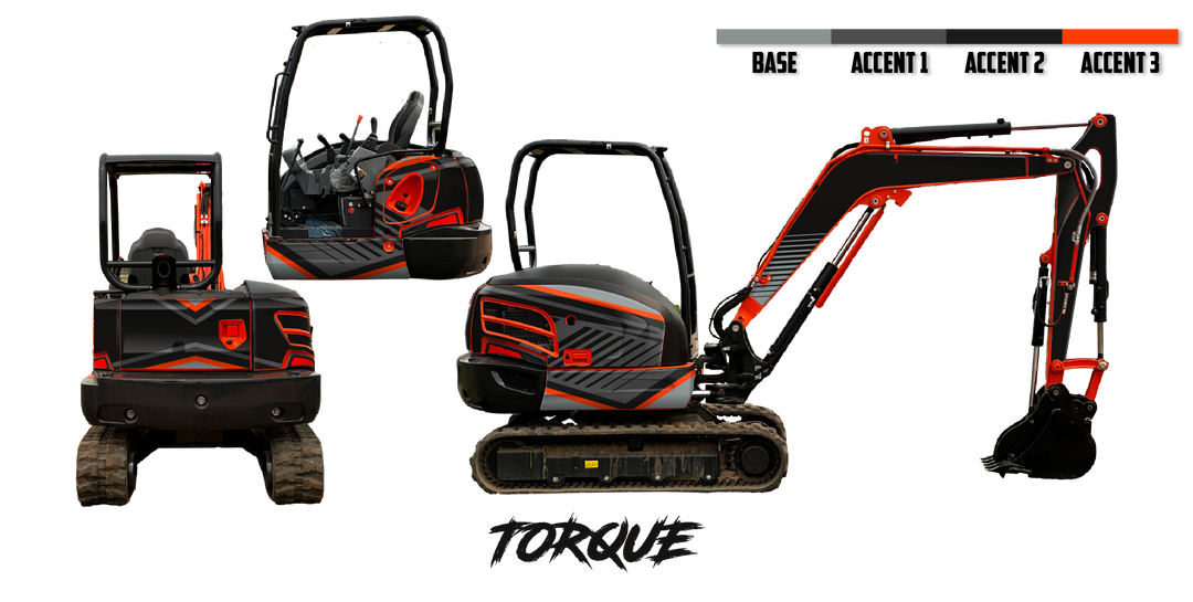 Kubota KX040-4 Wrap Kits