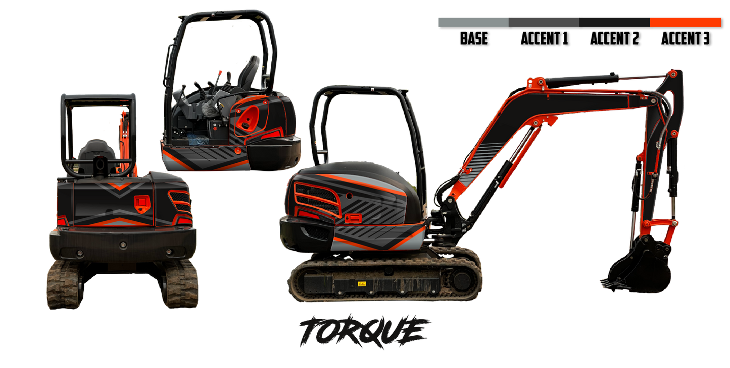 Kubota KX040-4 Wrap Kits