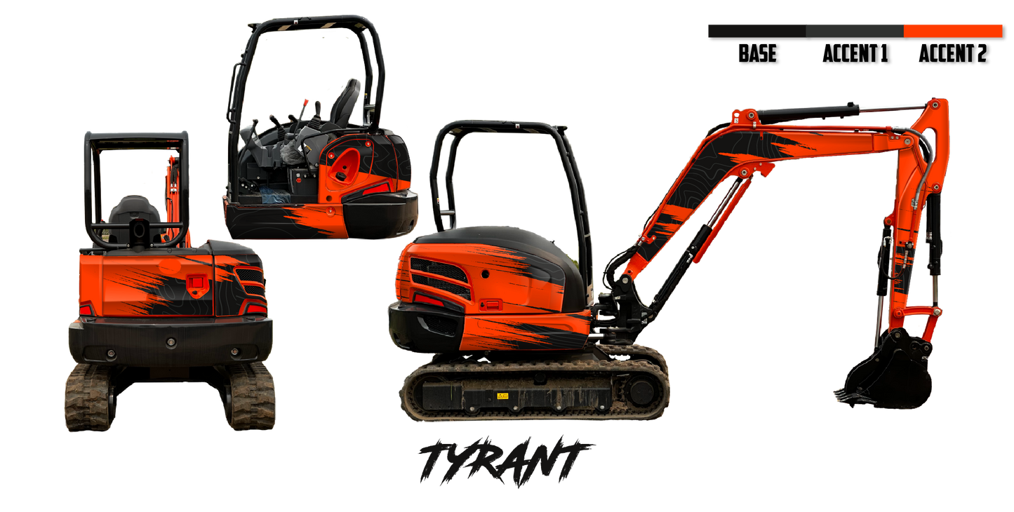 Kubota KX040-4 Wrap Kits